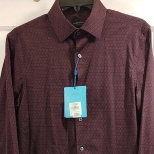 Bugatchi Shirt - Plum Size: S